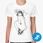 Женская спортивная футболка