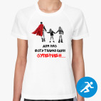 Женская спортивная футболка