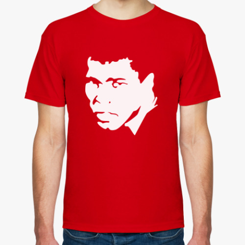 Футболка с принтом боксер