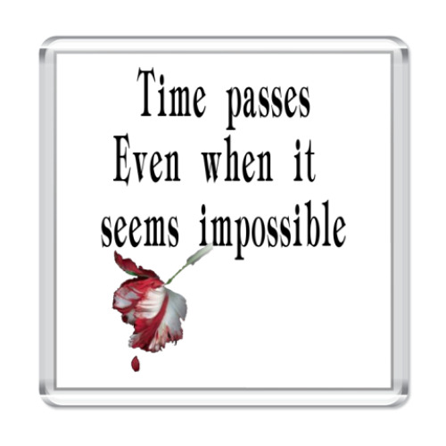 Магнит с принтом Магнит акриловый 6,5 x 6,5 см