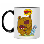 Кружка двухцветная