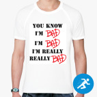 Мужская спортивная футболка