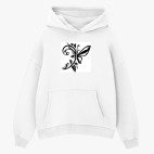 Толстовка худи оверсайз