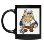 Кружка цветная UV-DTF