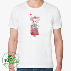 Мужская футболка органик