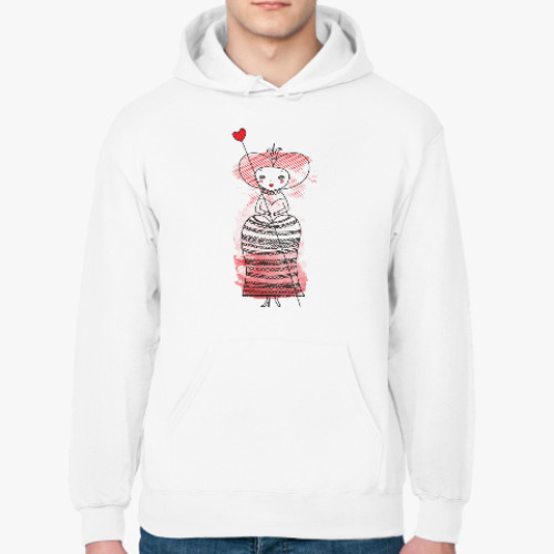 Толстовка худи с принтом Queen of Hearts, Alice's Adventures in Wonderland