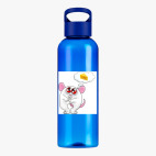 Прозрачная спортивная бутылка