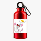 Металлическая бутылка 400 мл UV-DTF