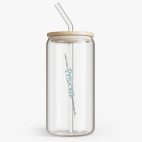 Банка с бамбуковой крышкой