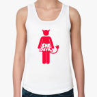 Женская майка