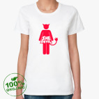 Женская футболка органик