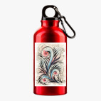 Металлическая бутылка 400 мл UV-DTF