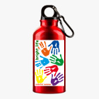 Металлическая бутылка 400 мл UV-DTF