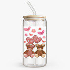 Банка с бамбуковой крышкой