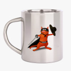 Кружка металлическая