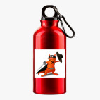 Металлическая бутылка 400 мл UV-DTF