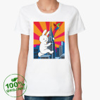 Женская футболка органик