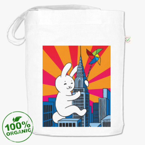 Сумка шоппер sweet rabbit on the tower
