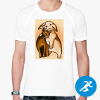 Мужская спортивная футболка