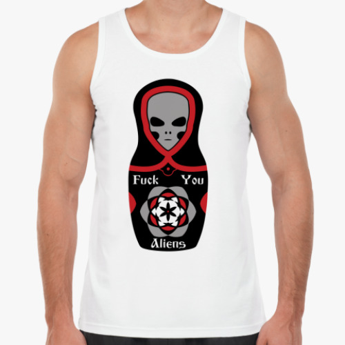 Майка с принтом Aliens