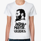 Классическая женская футболка Venceremos