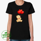 Женская футболка органик