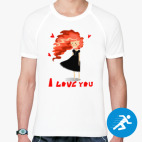 Мужская спортивная футболка