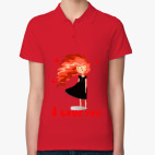 Женская рубашка поло