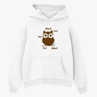 Толстовка худи оверсайз