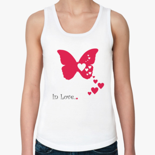 Женская майка с принтом In Love...