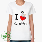 Женская футболка органик