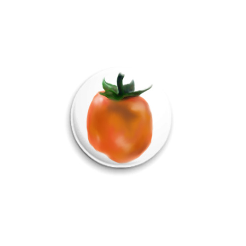 Значок 25мм с принтом Сладкий фрукт