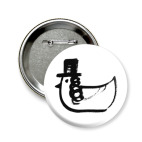 Значок 58 мм Курочка Рэбэ