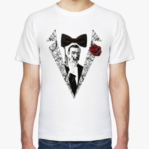 Футболка с принтом Дедушка Бонда