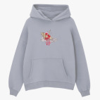 Толстовка худи оверсайз