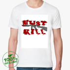 Мужская футболка органик