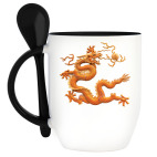 Кружка с ложкой