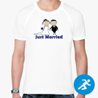 Мужская спортивная футболка