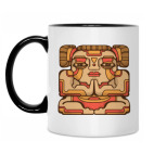 Кружка двухцветная