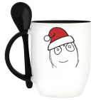 Кружка с ложкой