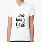 Женская рубашка поло