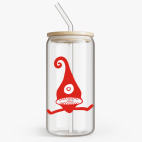 Банка с бамбуковой крышкой