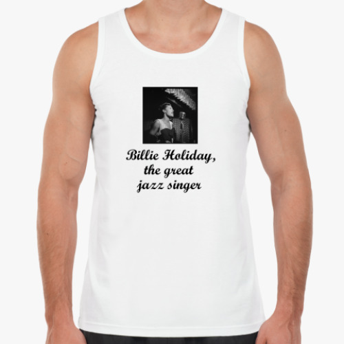 Майка с принтом  'Билли Холидэй'