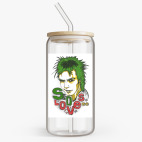 Банка с бамбуковой крышкой