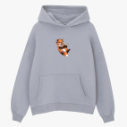 Толстовка худи оверсайз