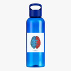 Прозрачная спортивная бутылка