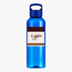 Прозрачная спортивная бутылка