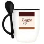 Кружка с ложкой