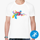 Мужская спортивная футболка