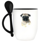 Кружка с ложкой